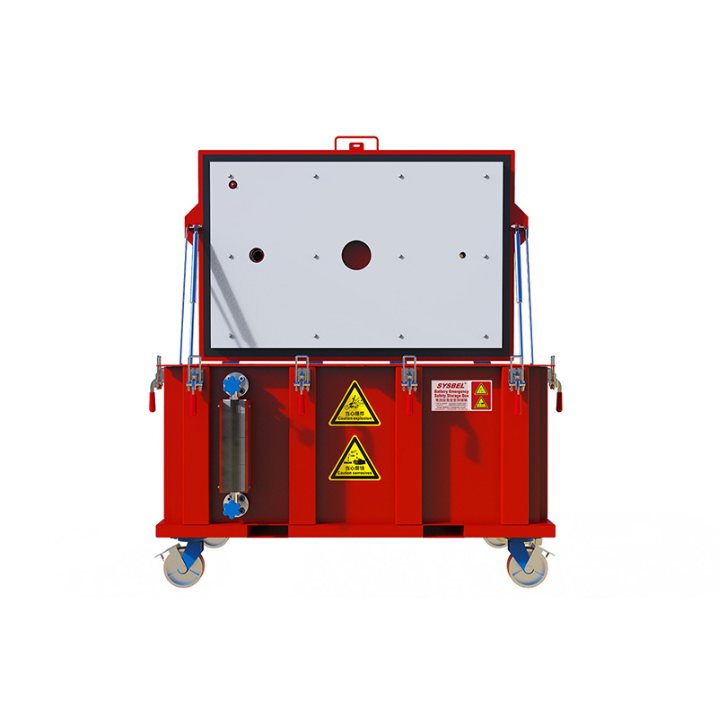 Notfall-Sicherheitsaufbewahrungsbox für Lithium-Batterien L150xB100xH91cm