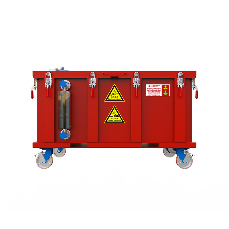 Notfall-Sicherheitsaufbewahrungsbox für Lithium-Batterien L150xB100xH91cm
